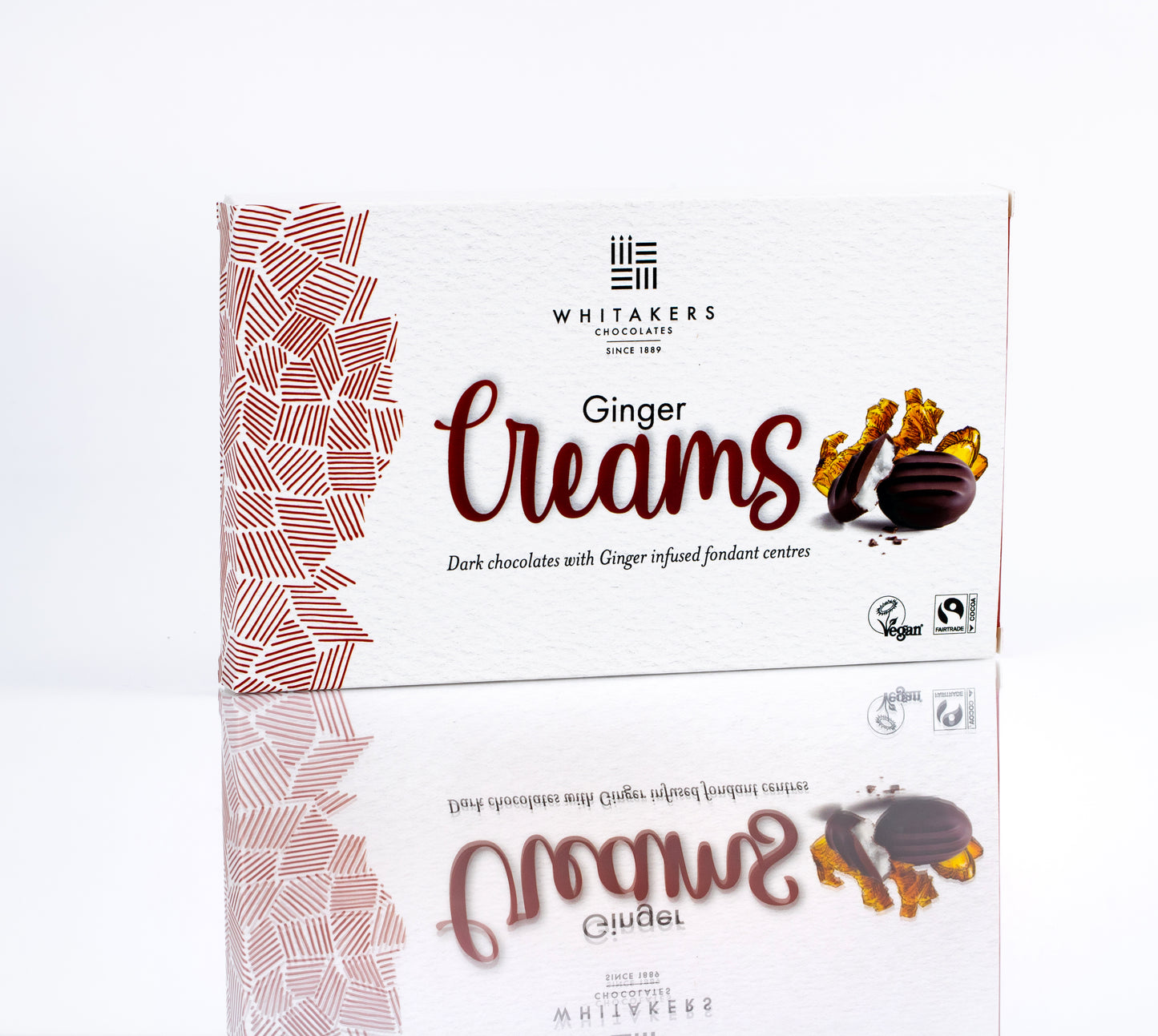 Whitakers Ginger Creams 150g  - Fairtrade, Vegan