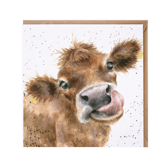 Wrendale Card - Mooooo