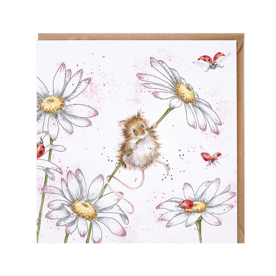 Wrendale Card - Oops A Daisy