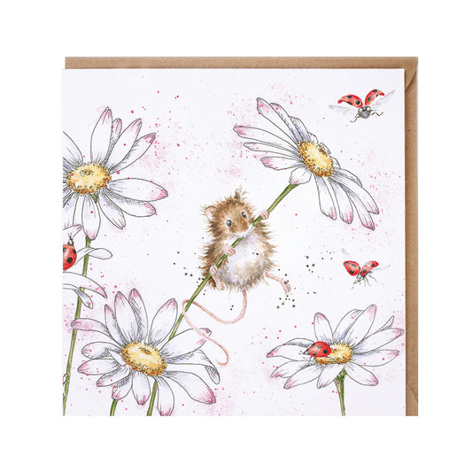 Wrendale Card - Oops A Daisy