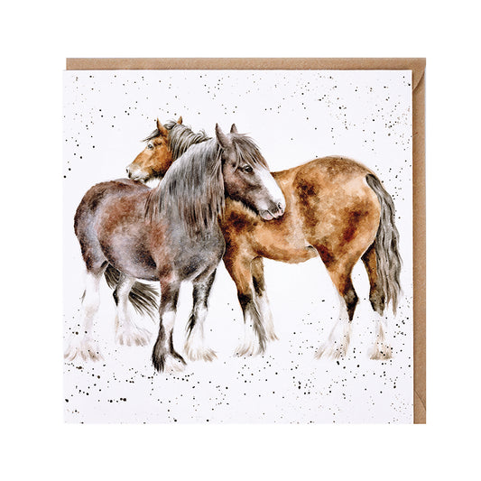 Wrendale Card - Side By Side