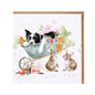 Wrendale Card - Sleeping on the Job