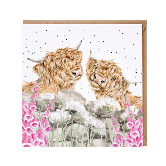 Wrendale Card- Just for Moo