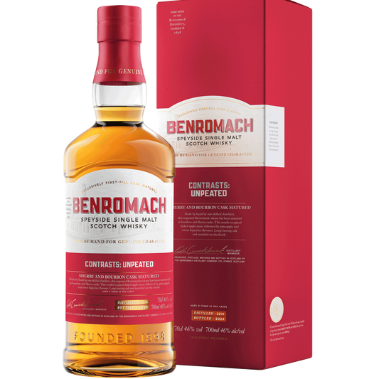 Benromach Malt Scotch Whisky Contrasts Unpeated 2014 46% - Threaplands