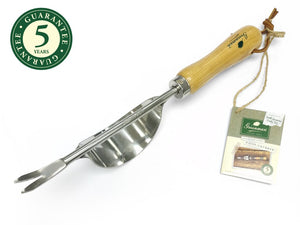 Greenman Ash Handled Stainless Steel Daisy Grubber