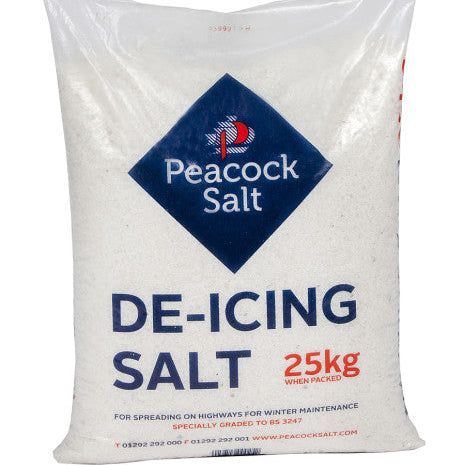 XL Bag De-Icing Salt- White 25KG (I'm in the deal! Buy any 3 or more mix and match products & save £1 per bag) - Threaplands