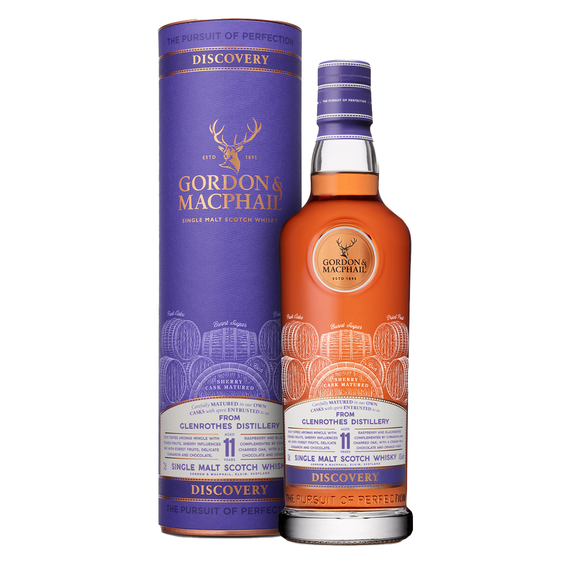 Discovery Single Malt Scotch Whisky Glenrothes 11Yo 70cl 43% - Threaplands