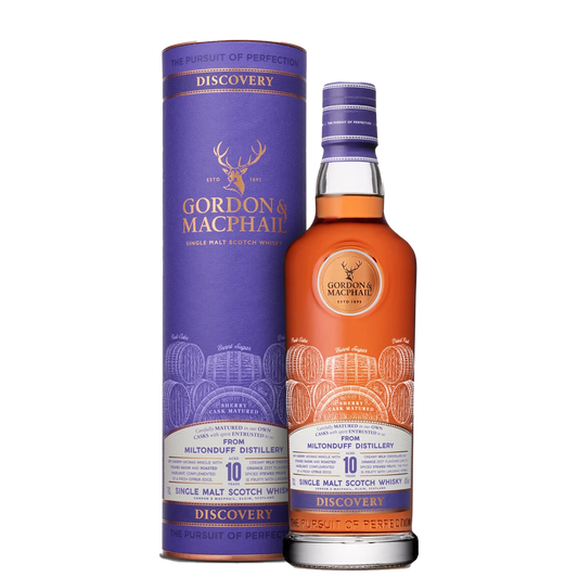 Discovery Single Malt Whisky Miltonduff Sherry 10Yo 70cl - Threaplands