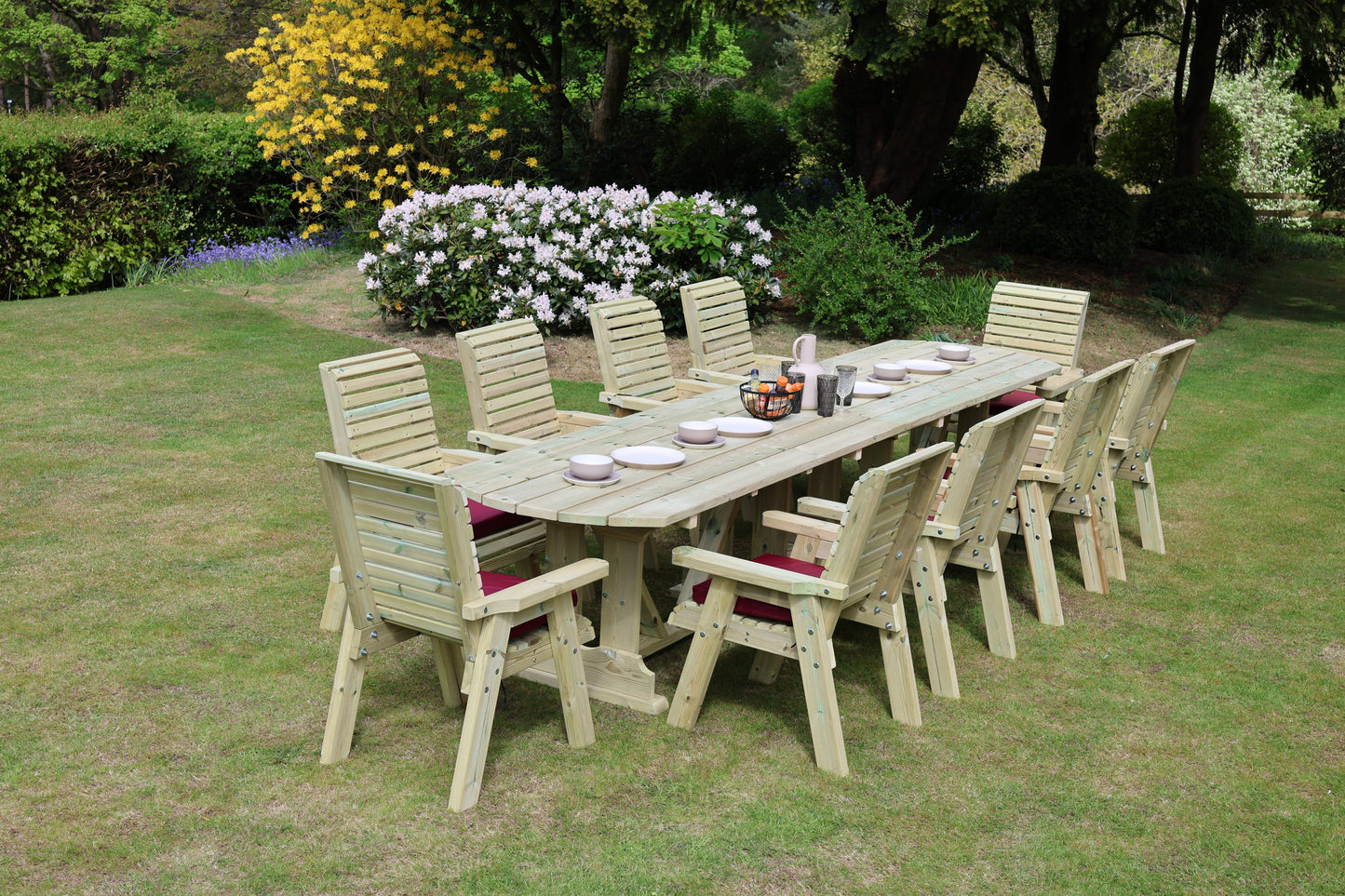 Ergo Large 10 Seater Dining Set