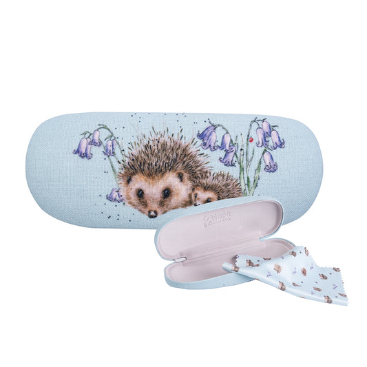 Wrendale Hedgehog Glasses Case - Love & Hedgehugs