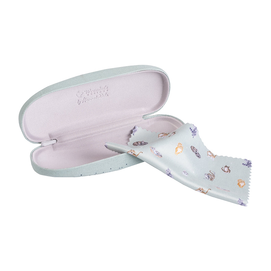 Wrendale Cat Glasses Case - Sweet Dreams