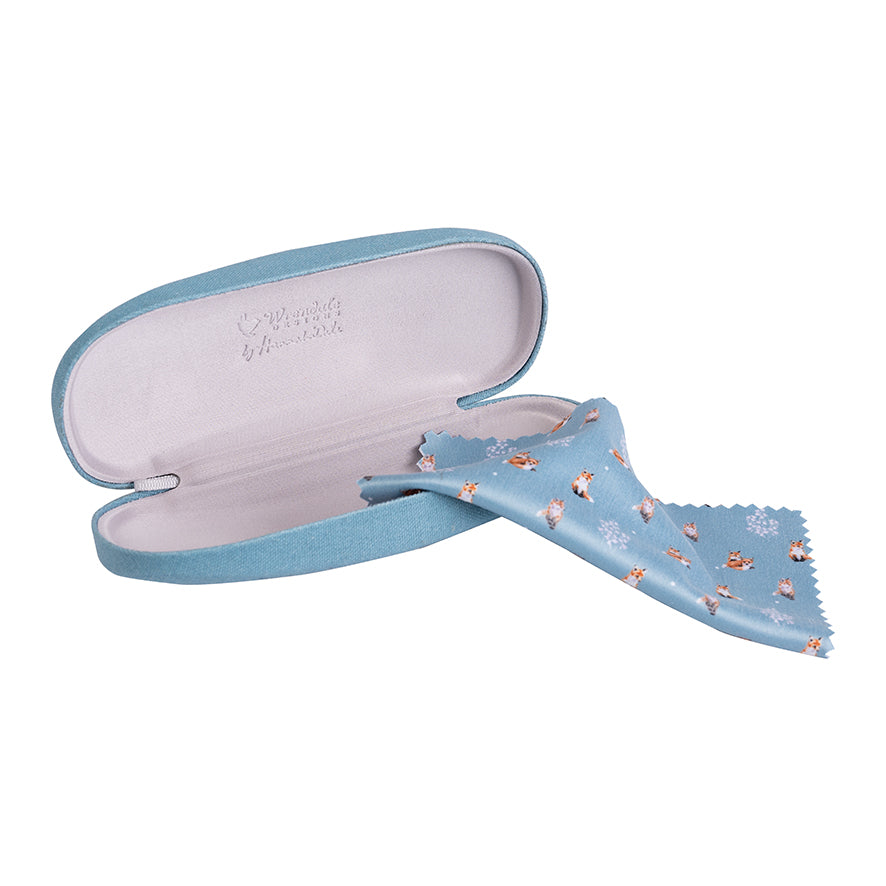 Wrendale Fox Glasses Case - Snug as a Cub