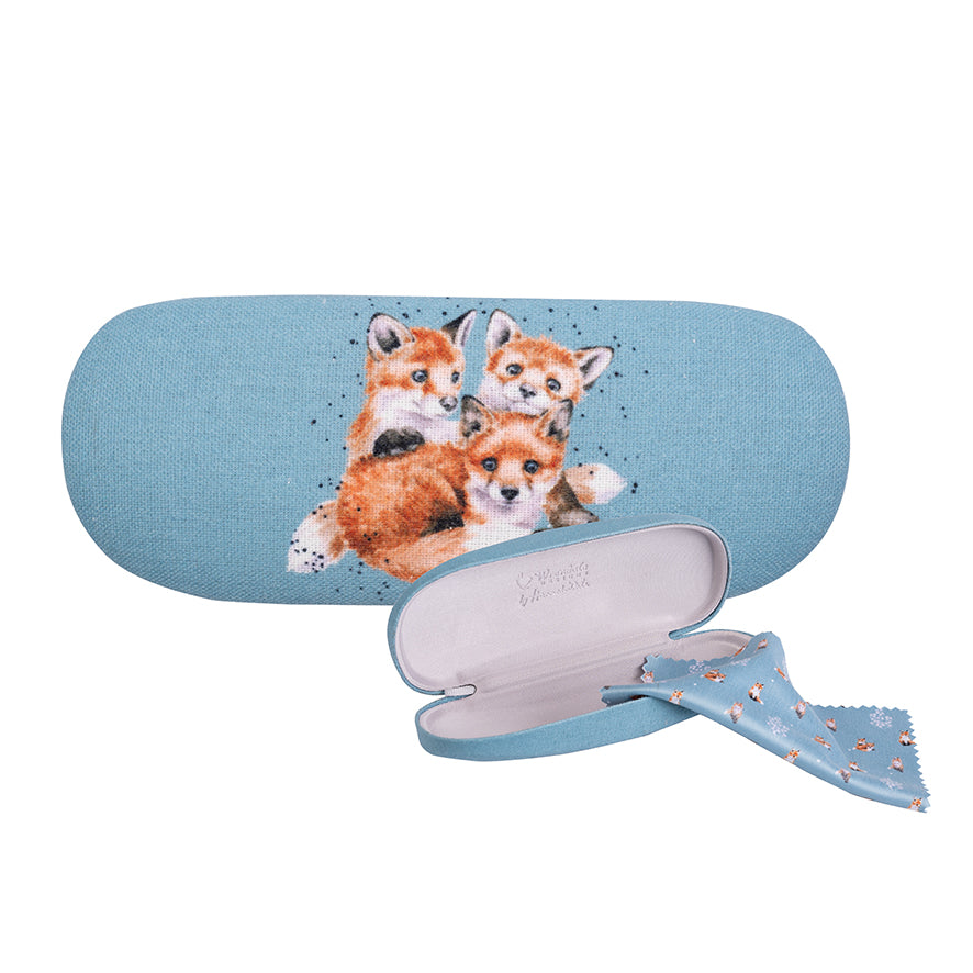 Wrendale Fox Glasses Case - Snug as a Cub