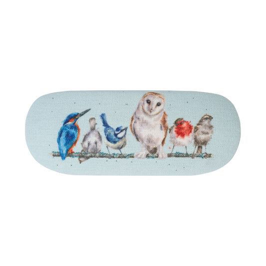 Wrendale Bird Glasses Case - Pottering About