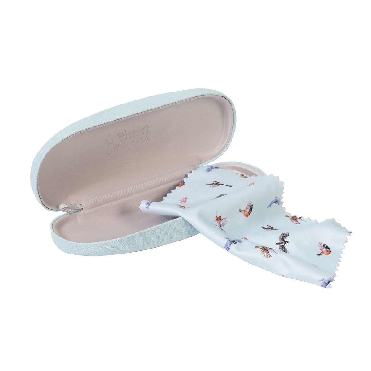 Wrendale Bird Glasses Case - Pottering About - Threaplands