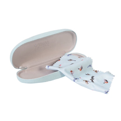Wrendale Bird Glasses Case - Pottering About - Threaplands