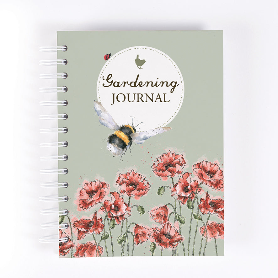 Wrendale Poppies Gardening Journal