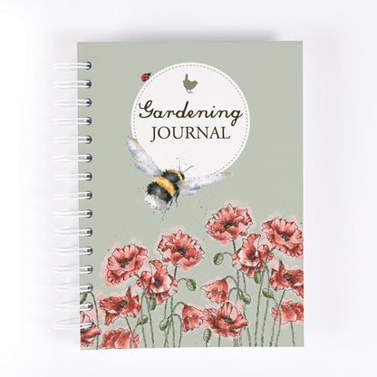 Wrendale Poppies Gardening Journal
