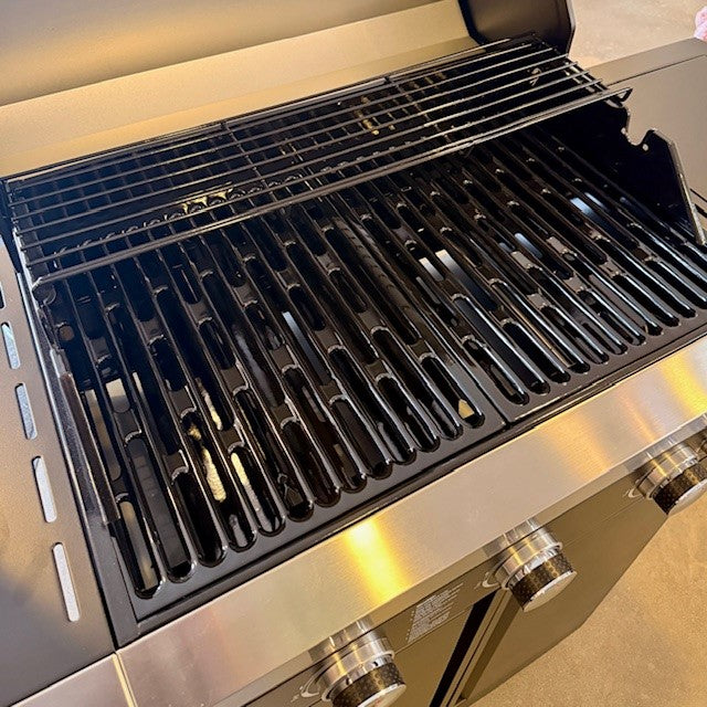 Atom Grills Black Torch  Xenon 3.1 3 Burner Gas Barbeque