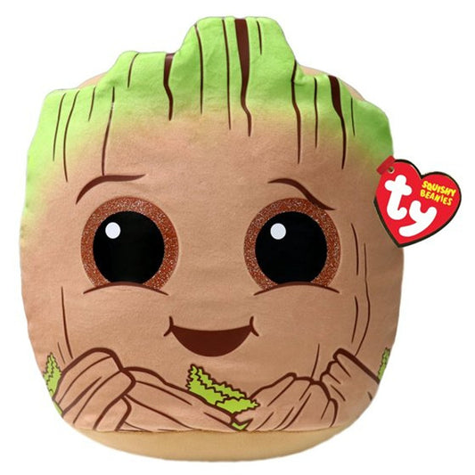 Ty Squishy Beanies - Marvel - Groot - 10"