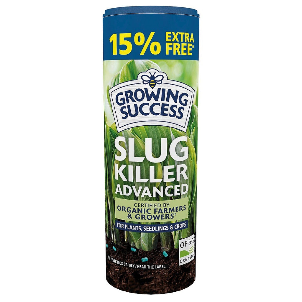 Growing Success Slug Killer Advanced Organic 500g + 15% Extra Free