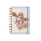 Wrendale A5 Cow Notebook - Mooo