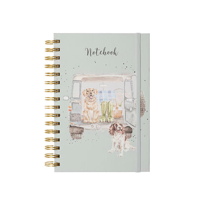 Wrendale A5 Dog Notebook - Paws for a Picnic