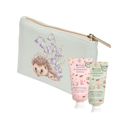 Wrendale Mini Hand Cream Gift Pouch - Woodland (Green)
