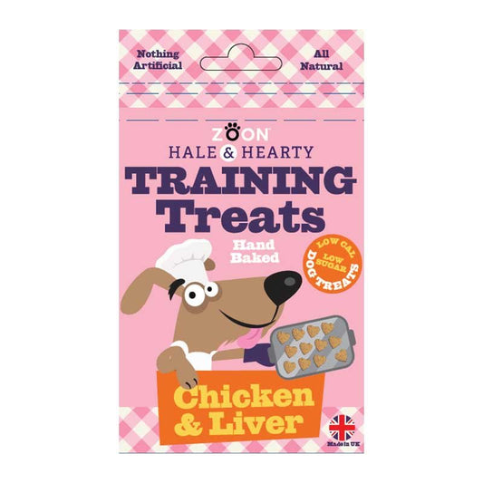 Hale & Hearty Chicken & Liver Training Treats 50g