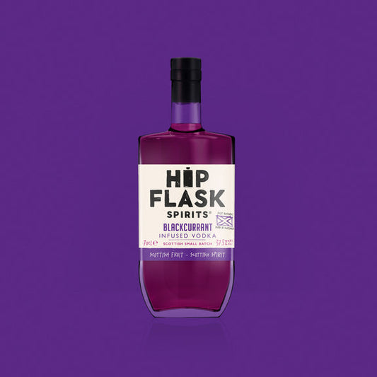 Hipflask Blackcurrant Vodka 70cl 37.5% - Threaplands