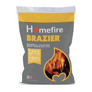 Homefire Brazier Smokeless Coal 10KG (I'm in the deal! Buy any 3 or more mix and match products & save £1 per bag)