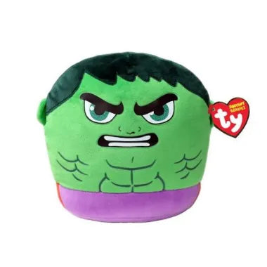 Ty Squishy Beanies - Marvel - Hulk - 10"