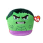 Ty Squishy Beanies - Marvel - Hulk - 10"