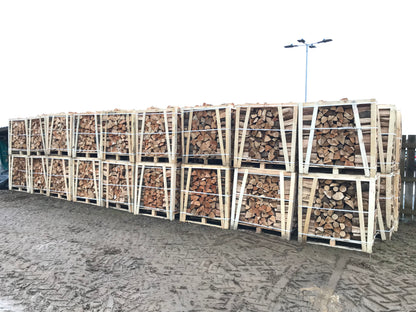 Kiln dried Hardwood  birch logs
