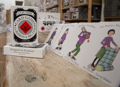 Couthie Pairs And Families Card Game