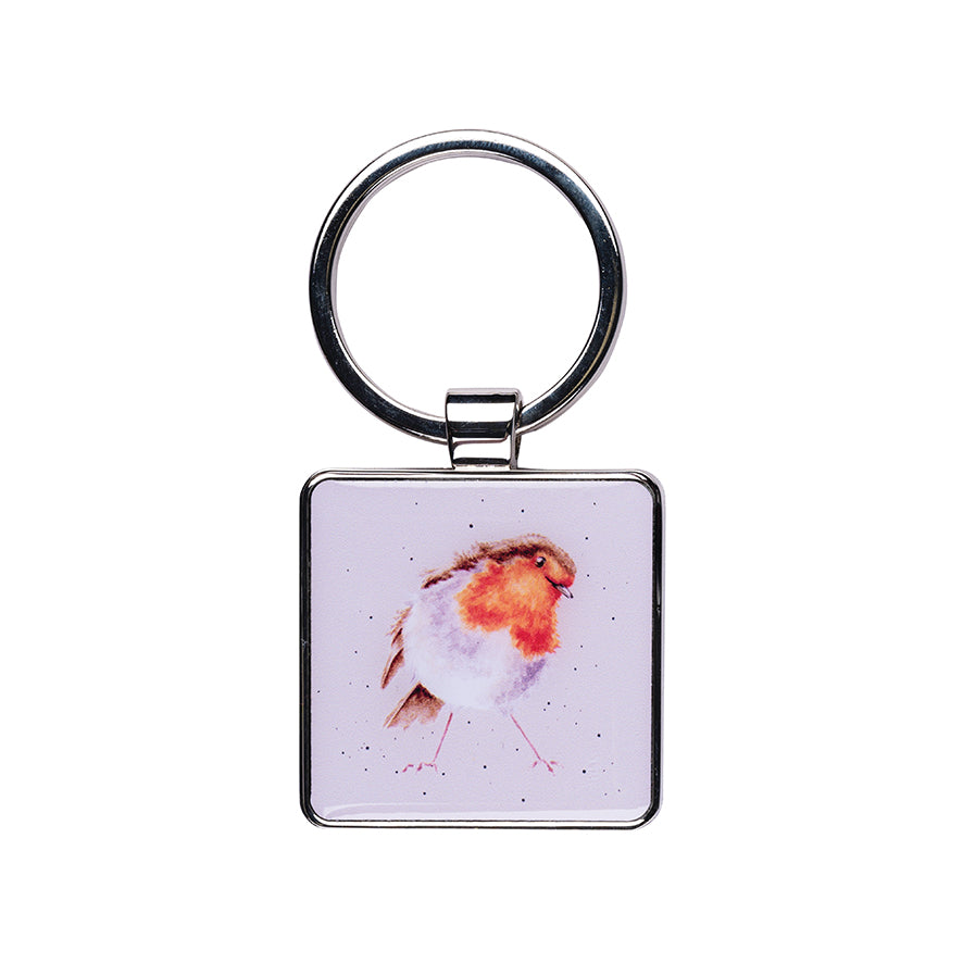 Wrendale Robin Keyring - Curious Robin