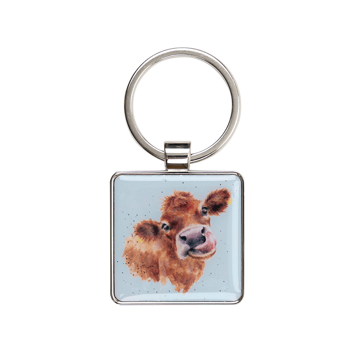 Wrendale Cow Keyring - Mooo