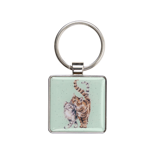 Wrendale Cat Keyring - Feline Good
