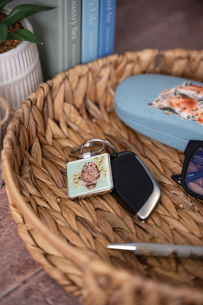 Wrendale Keyring - Tawny Owl