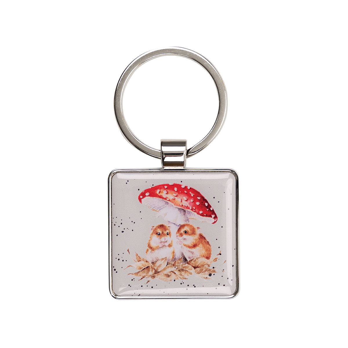 Wrendale Keyring - Mice & Toadstool