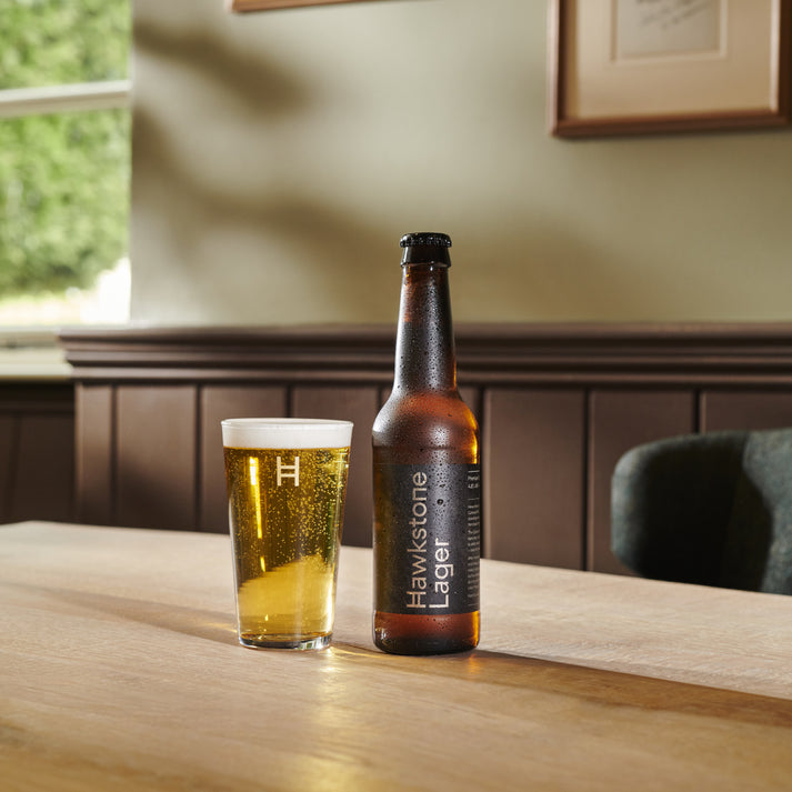 Hawkstone Premium Lager 330ml 4.8% - Threaplands