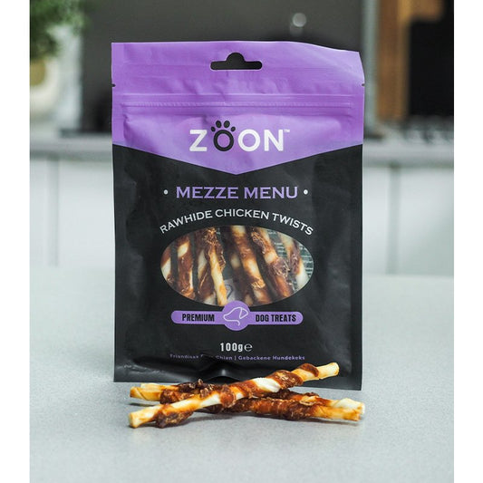 Mezze Menu Rawhide Chicken Twists 100g