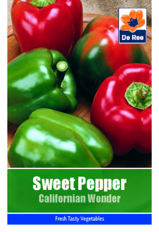 Sweet Pepper- Capsicum California Wonder - Threaplands