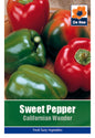 Sweet Pepper- Capsicum California Wonder - Threaplands