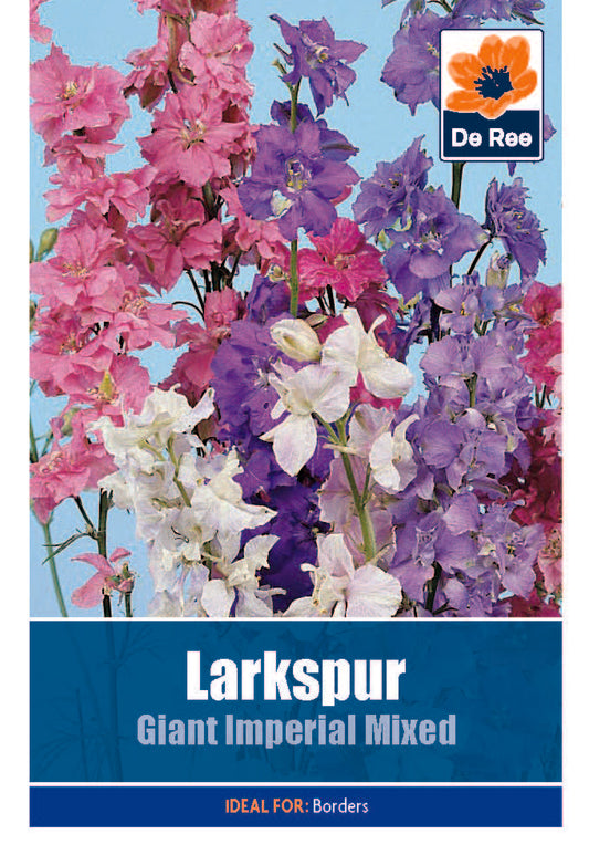 Larkspur Giant Imperial Mix - Threaplands
