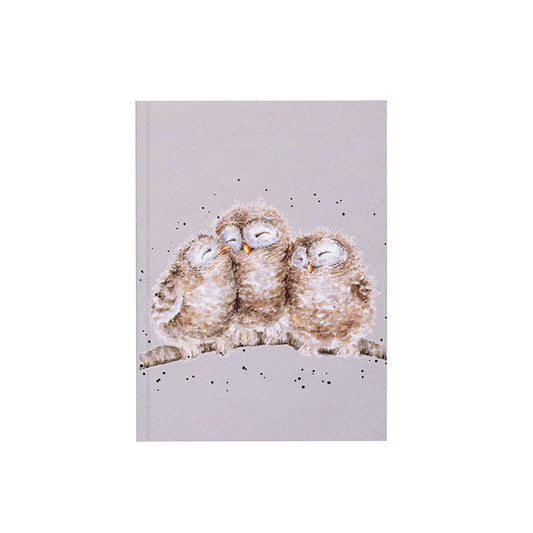 Wrendale A5 Owl Notebook - Owlets