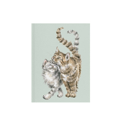 Wrendale A6 Cat Notebook - Feline Good