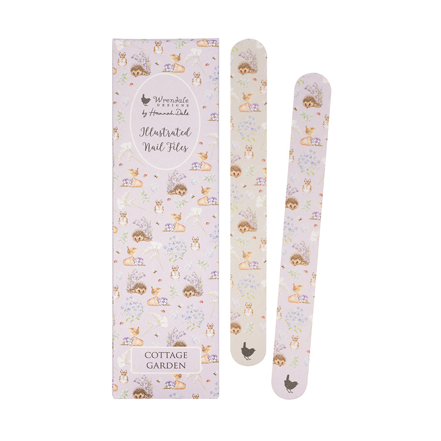 Wrendale Nail File Set - Cottage Garden
