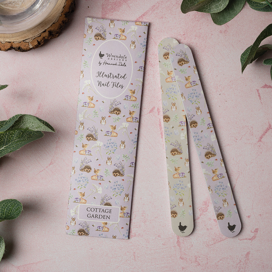 Wrendale Nail File Set - Cottage Garden