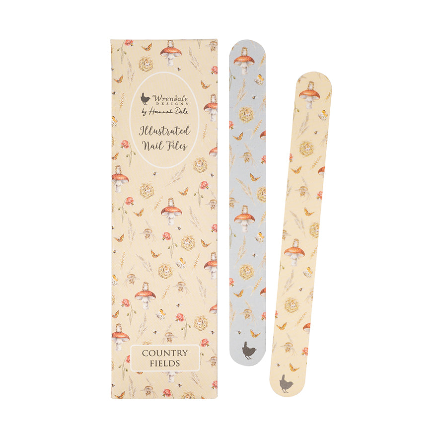 Wrendale Nail File Set - Country Fields